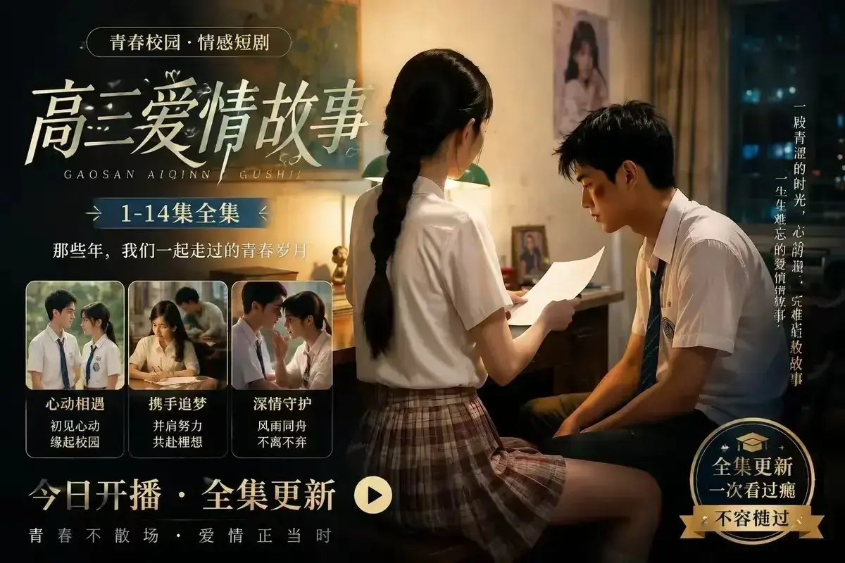 《B中爱情故事》AI短剧未删减完整版-误会篇全集4K HDR画质-百度网盘在线秒存-高清观看
