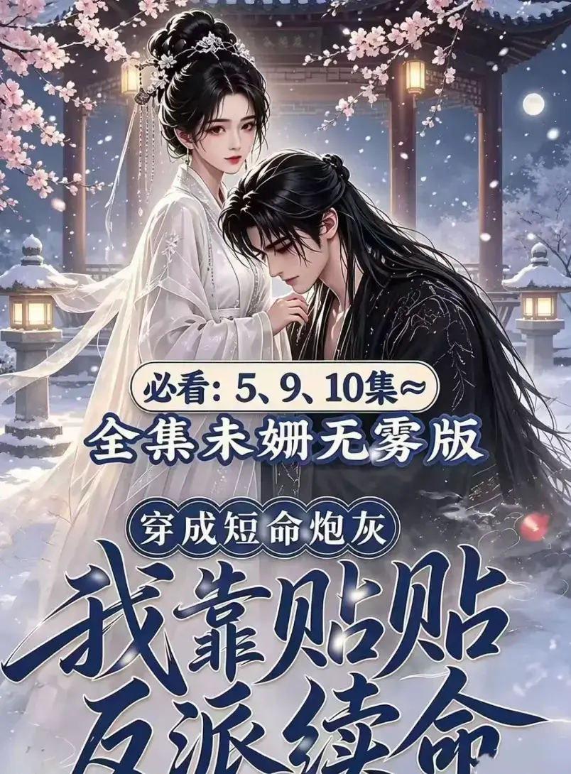 AI漫剧《穿成短命炮灰我靠贴贴反派续命》未删减高清全集免费看-穿书超甜爽剧无广告在线追剧-资源网盘播放