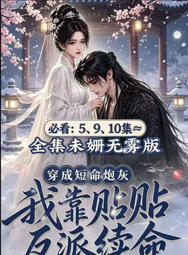 穿成短命炮灰我靠贴贴反派续命4K蓝光未删减完整版-古风穿书续命系统小说全集-免费在线观看